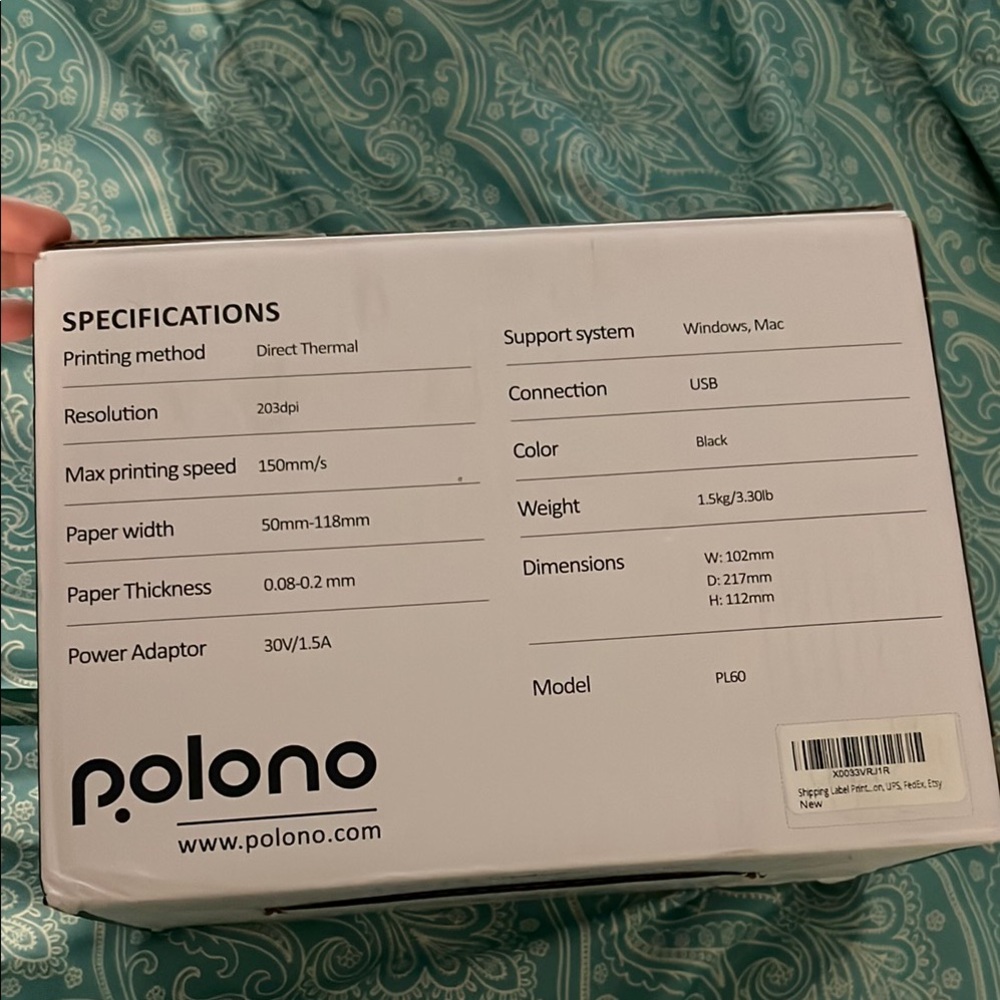 Polono Label Printer - Picture 2 of 2